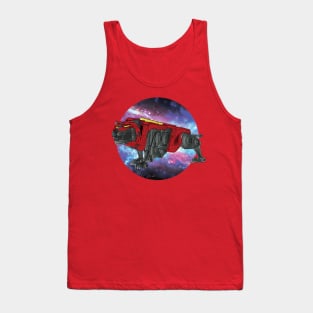 Big Red Kitty Tank Top